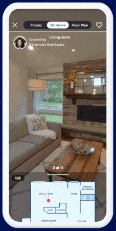 Zillow 3D Tour + Interactive Floor Plan