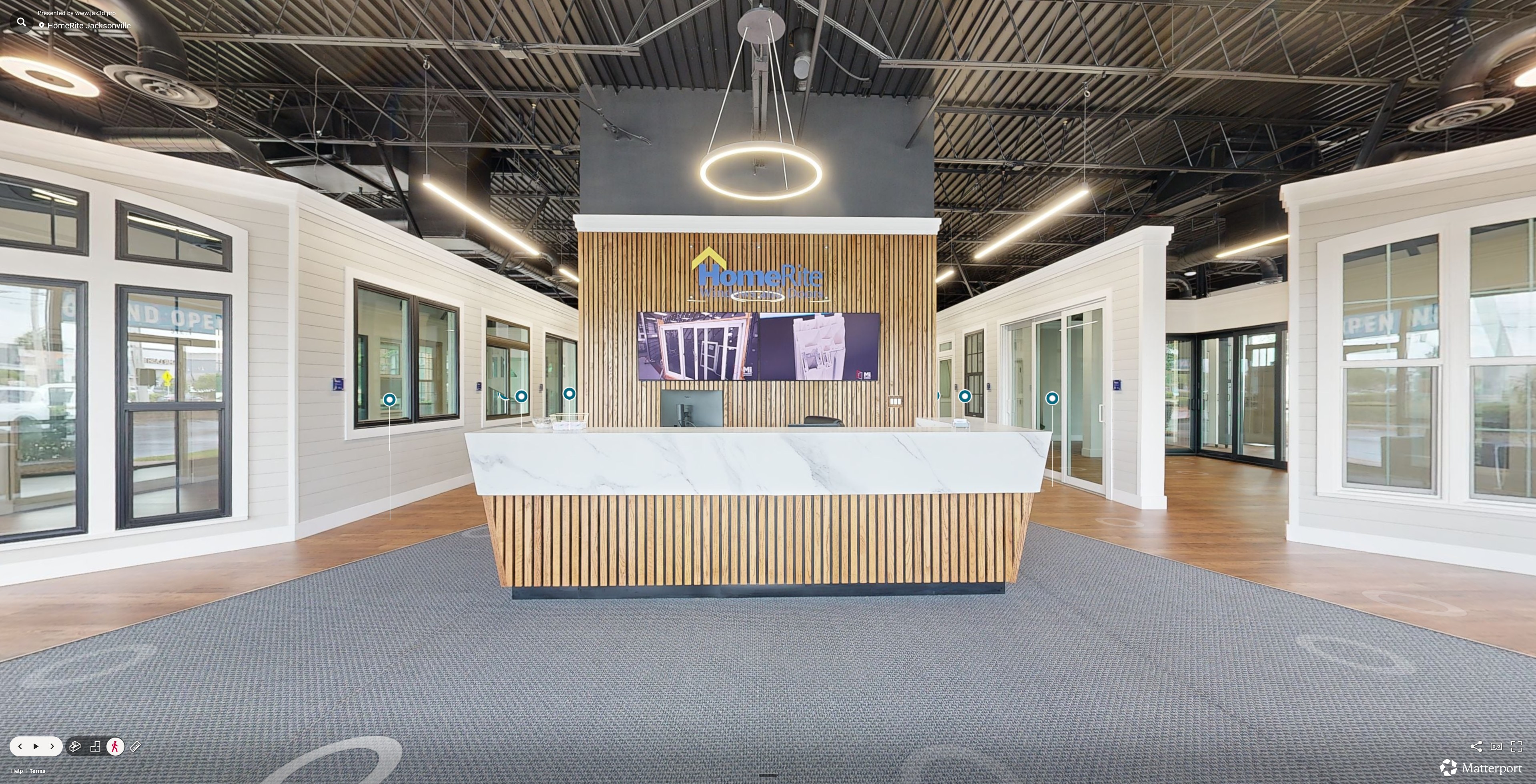 HomeRite windows & doors showroom - Matterport 3D tour